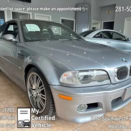 2004 BMW 3 series m3 xenon headlights - miles 60,610