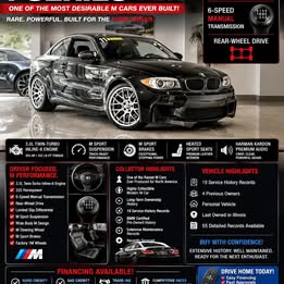 2009 BMW 1 Series - 135is Coupe 2D
