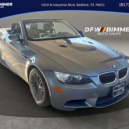 2008 BMW M3 Convertible 2D