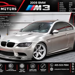 2008 BMW 3 Series M3