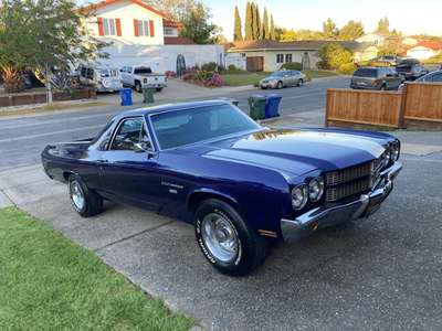1970 Chevrolet El Camino Custom Purple Finish, Excellent...