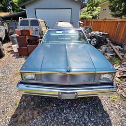 1981 Chevrolet el camino ss 4-speed