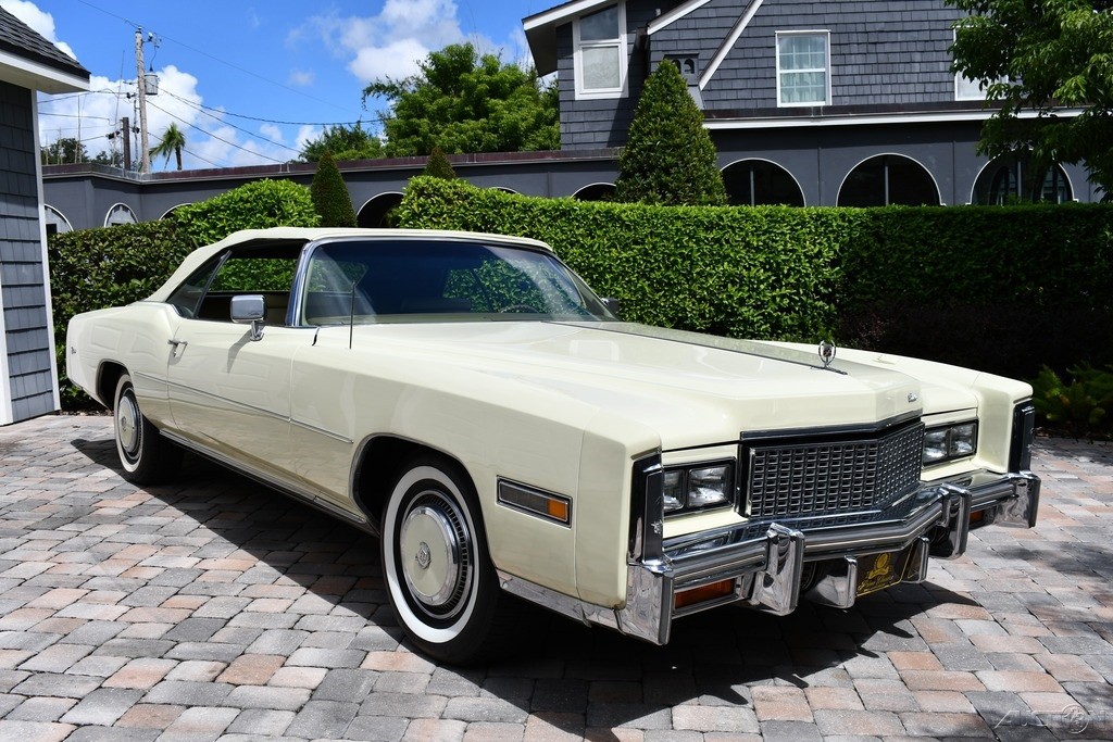 1976 Cadillac Eldorado Convertible w/ Rare Phoenician Ivory...