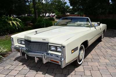 1976 Cadillac Eldorado Convertible w/ Rare Phoenician Ivory...