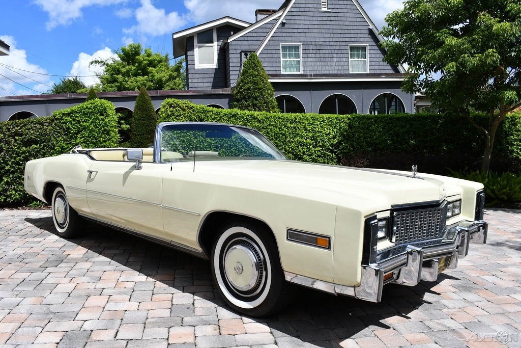 1976 Cadillac Eldorado Convertible w/ Rare Phoenician Ivory...