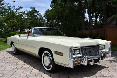 1976 Cadillac Eldorado Convertible w/ Rare Phoenician Ivory...