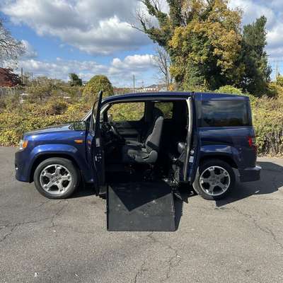 2010 Honda Element HANDICAPED POWER WHEELCHAIR RAMP LOW 10K...