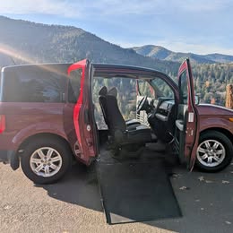 2008 Honda Element with wheelchair ramp