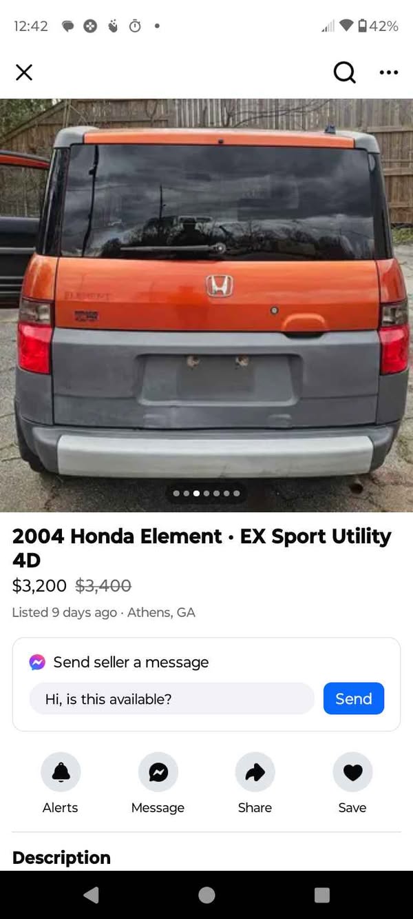 2004 Honda Element - DX Sport Utility 4D