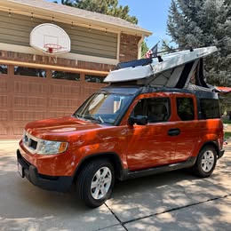 2011 Honda element ex awd ecamper