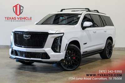 2025 Cadillac Escalade 4WD HUD, ROOF, REAR DVD, VOSSEN...