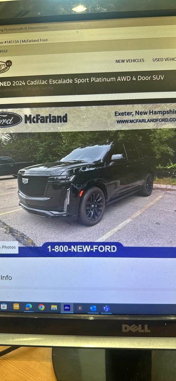 2024 Cadillac Escalade - Platinum Sport Utility 4D