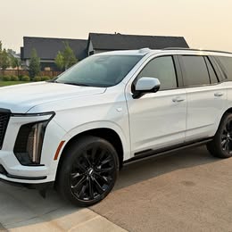 2026 Cadillac escalade sport platinum with black onyx package only 4 miles