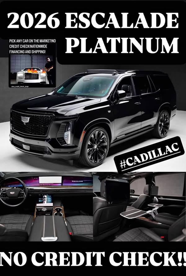 2026 Cadillac Escalade - Platinum