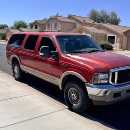 Trades or cash 2001 ford excursion 4x4 151k miles Clean title and has AC