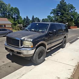 2001 Limited Ford Excursion 7.3 Diesel. Amazing deal, moving can't take with.
