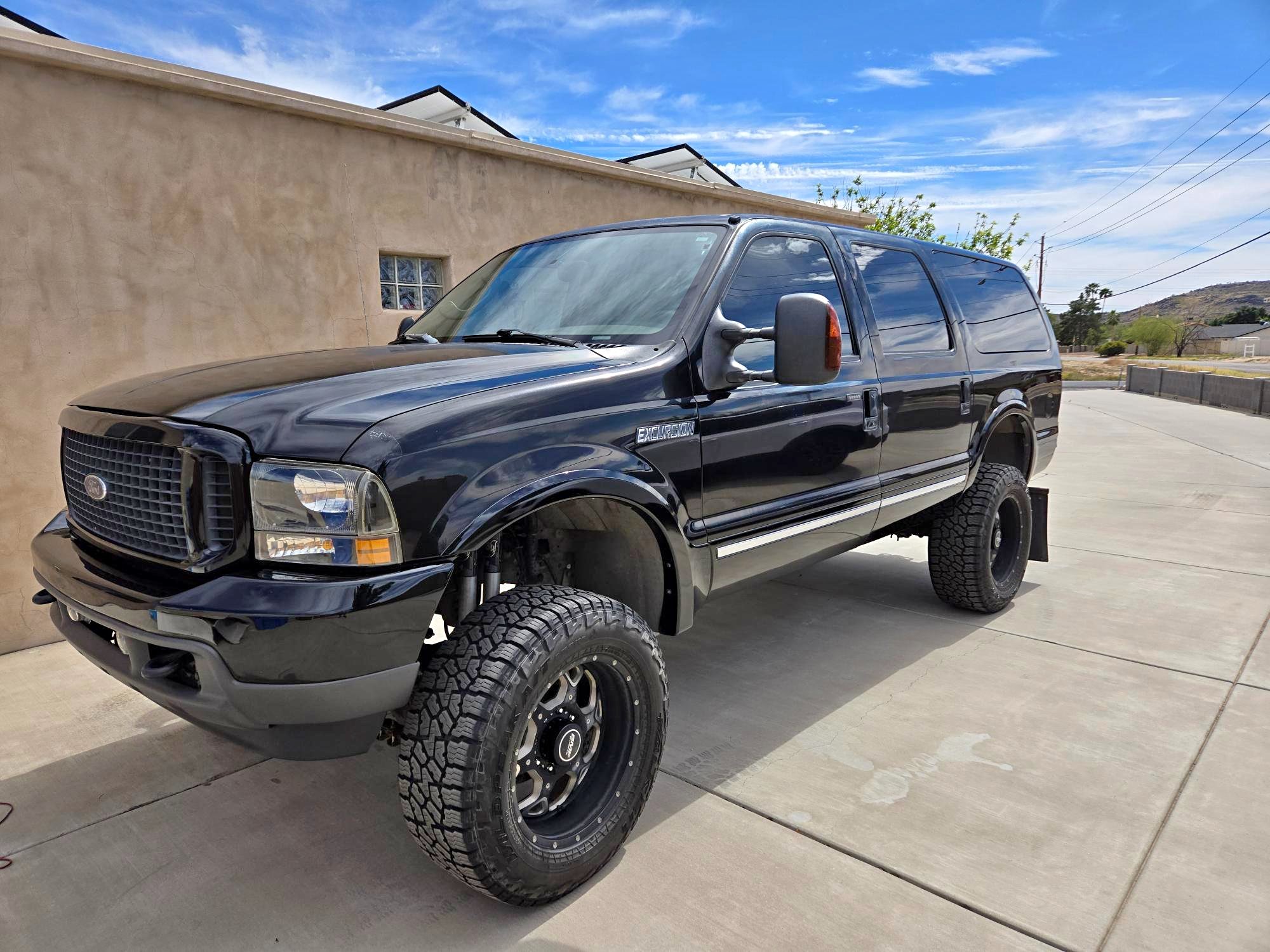 2004 Ford excursion limited 6.0l 4x4 (bulletproofed)