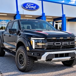 2026 Ford F-150 Raptor -  Agate Black Metallic