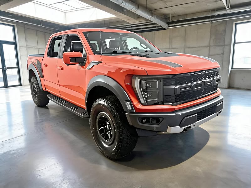 2023 Ford F-150 Raptor - V6 EcoBoost, 4WD, Code Orange Metallic
