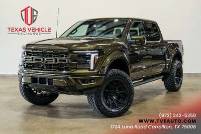 2025 Ford F-150 Raptor LIFTED, PANO ROOF, FUEL 20" WHEELS,...