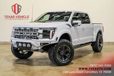 2025 Ford F-150 Raptor BUMPERS, LIFTED, FUEL 20" WHEELS,...