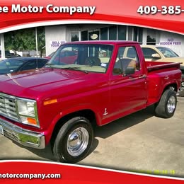 1981 Ford F-Series Pickup 2WD F-100 Reg Cab