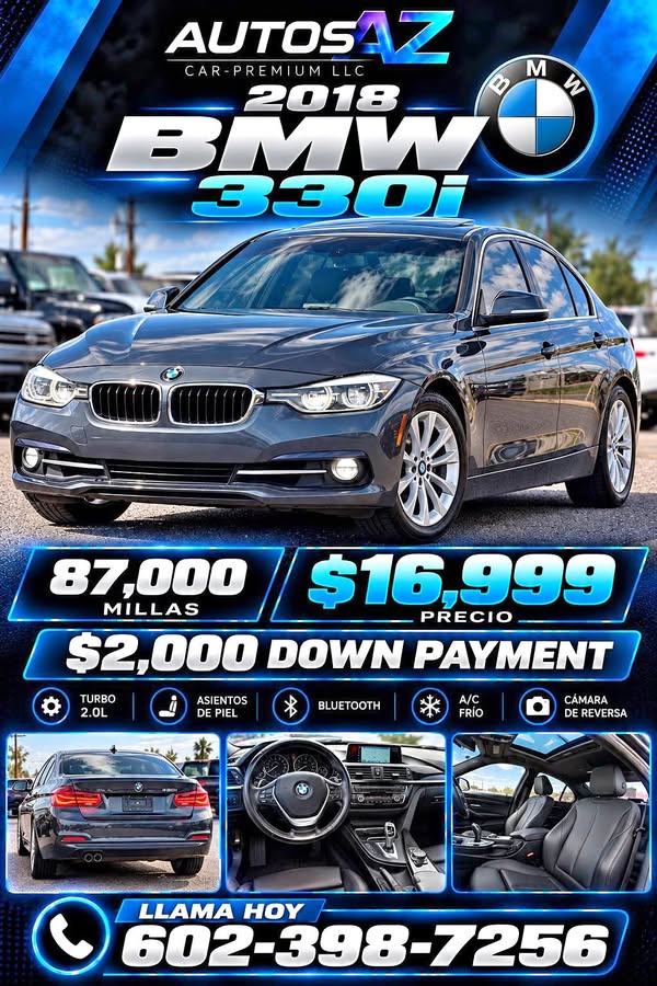 2018 BMW 3 Series - 330i xDrive Sedan 4D