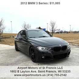 2012 BMW 3 Series 335i 4dr Sedan 109148 Miles