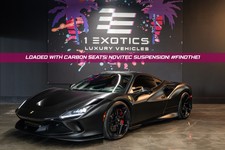 2020 Ferrari F8 Tributo Satin Black over Red! Carbon Seats! 360 camera! Loaded!