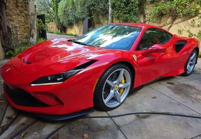 2022 Ferrari F8 Tributo Front Lift Carbon Driving