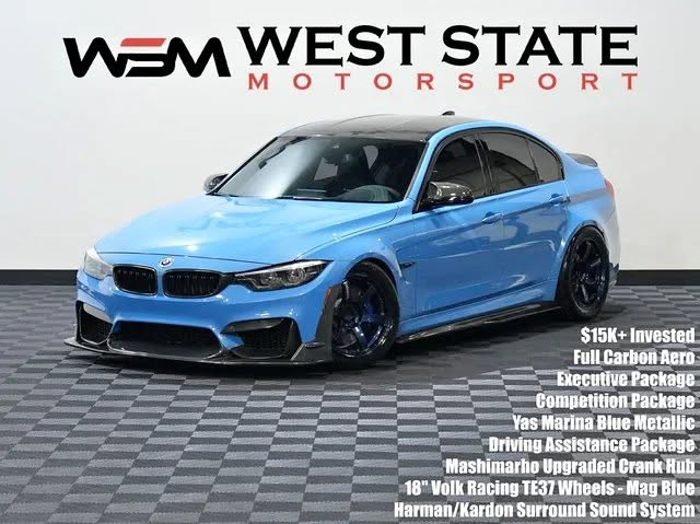 2018 BMW M3 Sedan RWD