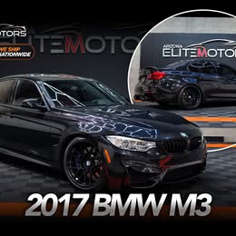 2017 BMW M3 M3