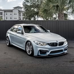 2015 BMW F80 M3 Frozen Silver Metallic