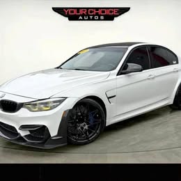 2018 BMW M3 M3