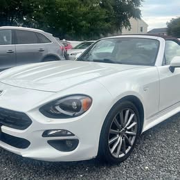 2018 Fiat 124 Spider Lusso Red Top Edition Convertible 2D