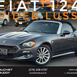 2018 Fiat 124 Spider Lusso