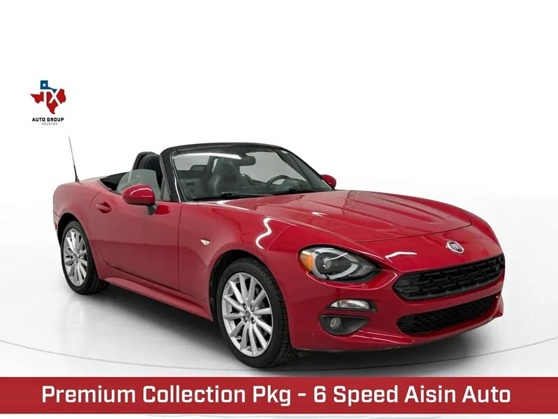 2017 Fiat 124 SPIDER LUSSO CONVERTIBLE 2D