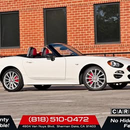 2017 Fiat 124 Spider Lusso