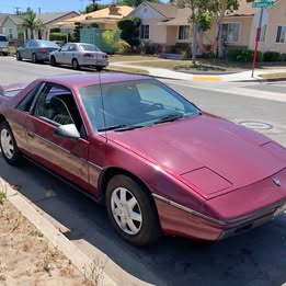 1986 Pontiac Fiero Coupe \u2022 5-Speed Manual \u2022 Clean Title