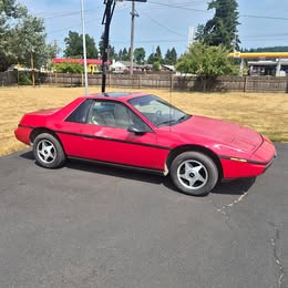 1984 Pontiac Fiero 4 cyl, 5 spd. 2 Owner Car!!!