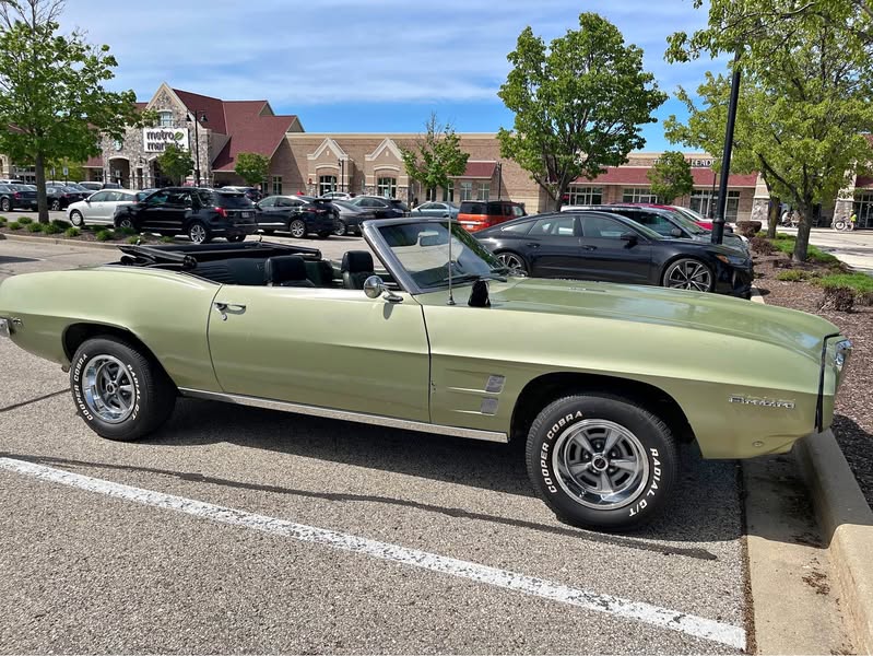1969 Pontiac Firebird Convertible 2D