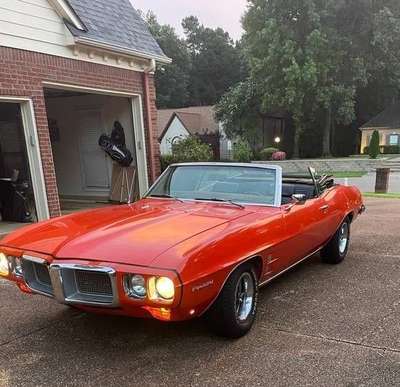 1969 Pontiac Firebird Convertible, 350 V8, Orig Carb,...