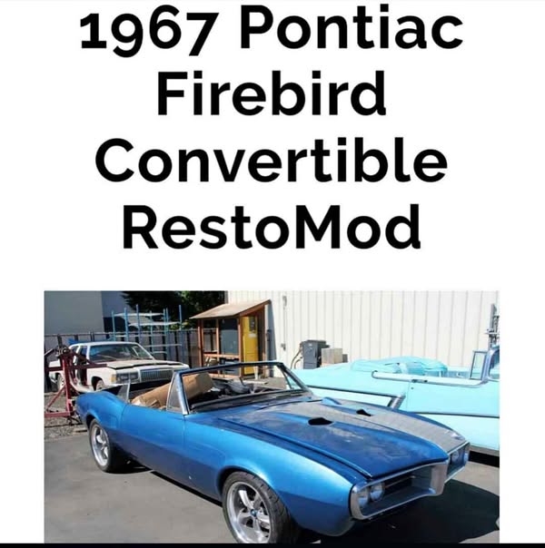 1967 Pontiac Firebird - Convertible 2D