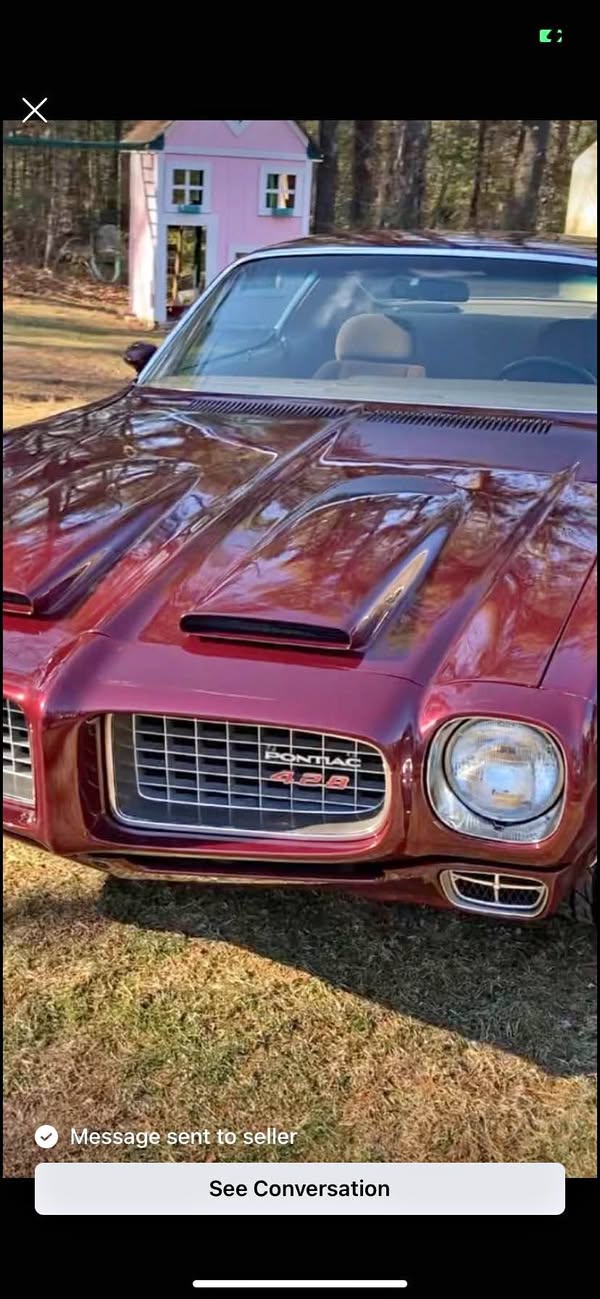 1973 Pontiac Firebird - True Formula 400 with a 428 eng