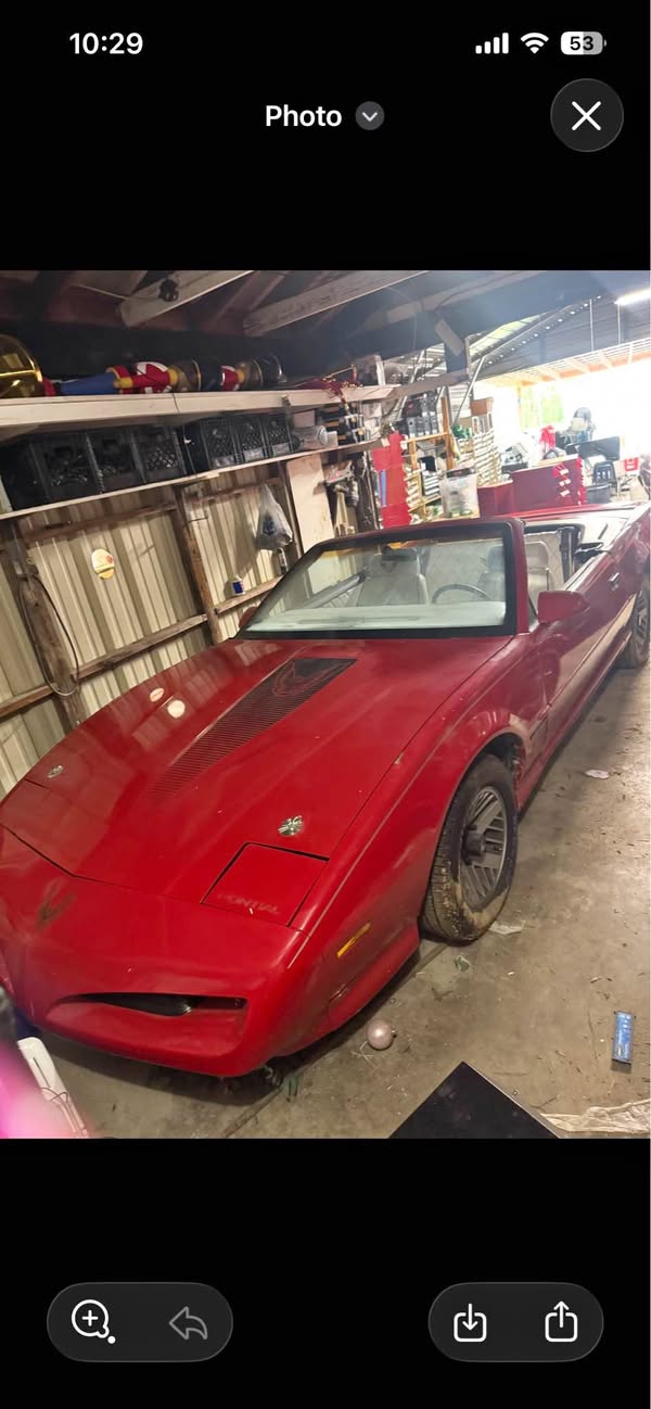 1991 Pontiac Firebird - Convertible 2D