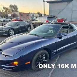 2000 Pontiac Firebird Formula Coupe 2D