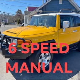 2007 Toyota fj cruiser 6 speed manual