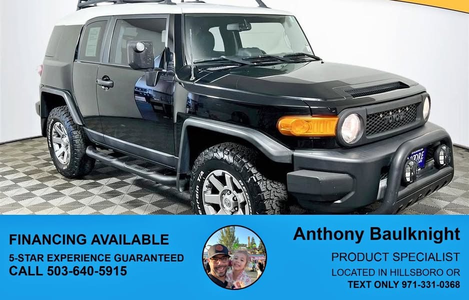 2014 Toyota FJ Cruiser Base 105.8K miles \ud83e\udd2f