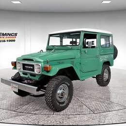 1980 Toyota Land Cruiser FJ40 4X4