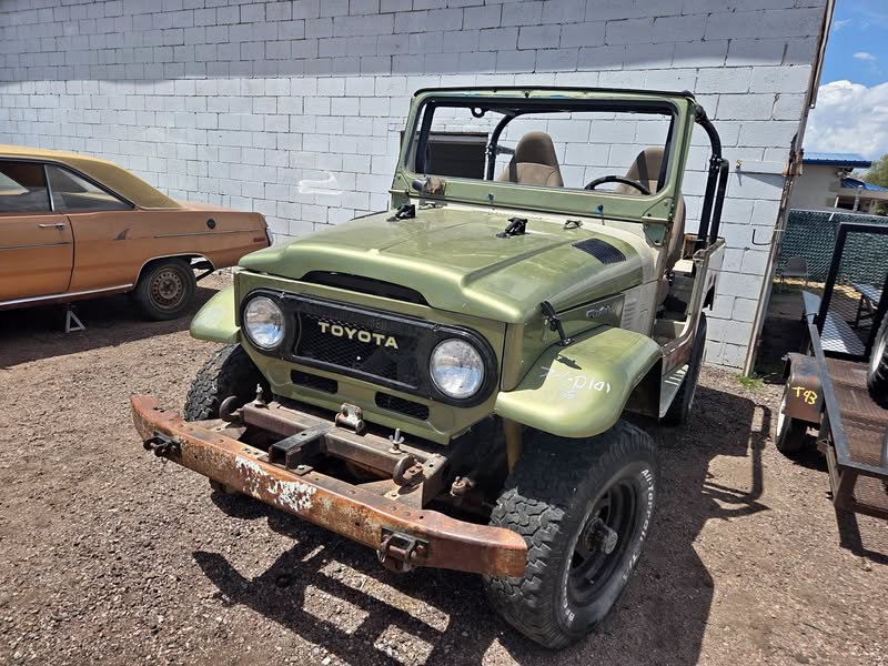 1976 Toyota Land Cruiser FJ40 - original drivetrain - excellent project -fiberglass hood \/ fenders, clean title